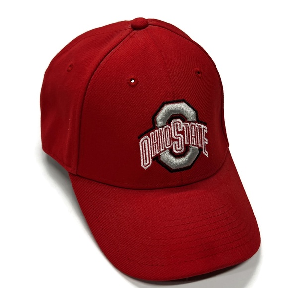 Nike Ohio State Hat Cap Red Dri Fit Legacy 91 Adjustable - Picture 3 of 9